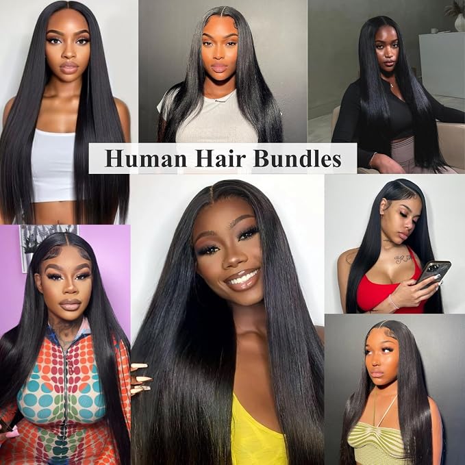 Human Hair BundlesVirgin Hair Quick Weave3 Bundles - 图片 4
