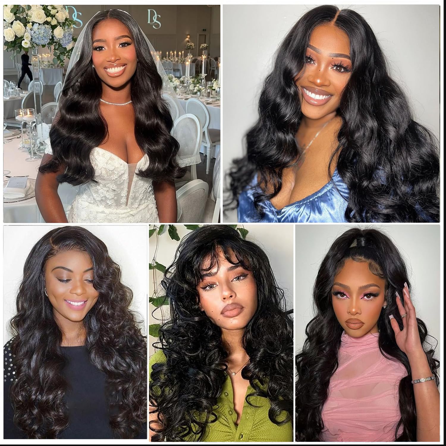 Body Wave Bundles Human Hair 100% Unprocessed Brazilian Virgin Hair Quick Weave - 图片 7