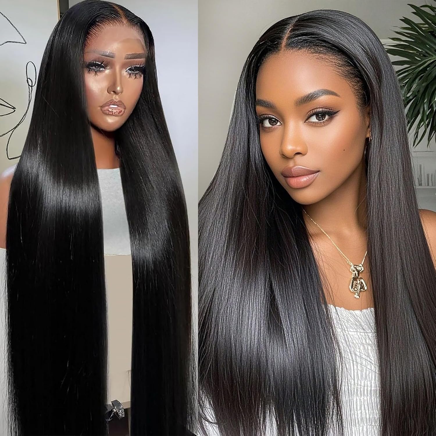 13x6 Lace Front Wigs Human Hair Straight Human Hair Wig
